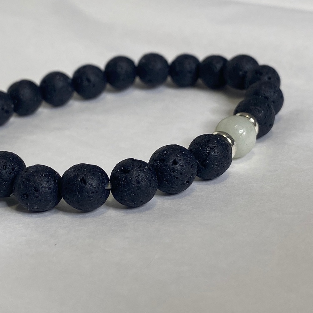 Handmade NWOT LAVA ROCK BEADS - Picture 4 of 4